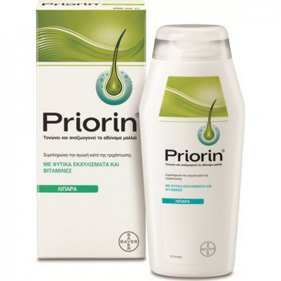 Priorin - Σαμπουάν για Λιπαρά Μαλλιά - 200ml