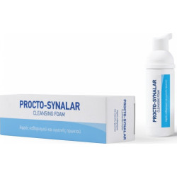 Minerva Pharmaceuticals - Procto-Synalar Cleansing Foam Αφρός καθαρισμού & Υγιεινής πρωκτού - 40ml