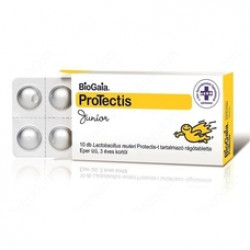 BioGaia Protectis Junior 30Μασώμενα Δισκία (Γεύση Φράουλα)