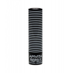 Apivita - Propolis Ενυδατικό Lip Care - 4.4g. Iδανικό για την ανακούφιση των σκασμένων, ξηρών χειλιών.