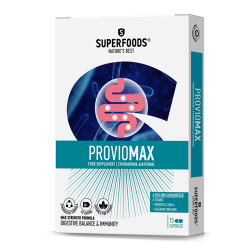 Superfoods - Proviomax Συμπλήρωμα διατροφής με σελήνιο για την καλή λειτουργία του εντέρου - 15caps