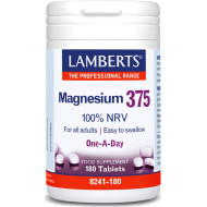 Lamberts - Magnesium 375 100% NRV - 180tabs