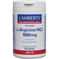 Lamberts - L-Arginine HCl 1000mg - 90tabs