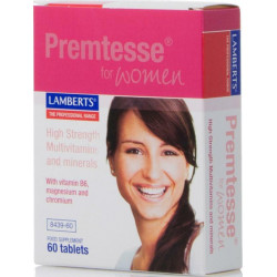 Lamberts -  Premtesse Πολυβιταμίνες για Γυναίκες στην Αναπαραγωγική Ηλικία με Προεμμηνορυσιακό Σύνδρομο PMS - 60tabs