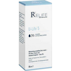 Menarini - Relife U-Life 5 moisturising smoothing face cream Ενυδατική κρέμα προσώπου - 50ml