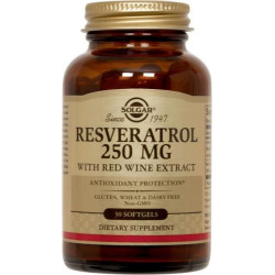Solgar - Resveratrol 250mg Αντιοξειδωτικά - 30 softgels