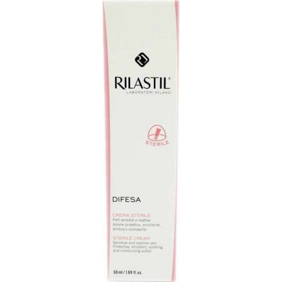Epsilon Health - Rilastil Difesa Sterile Cream Αποστειρωμένη κρέμα για ευαίσθητα & αντιδραστικά δέρματα - 50ml