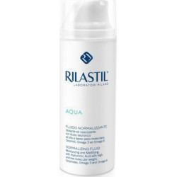 Epsilon Health - Rilastil Aqua Normalizing Fluid Κρεμογαλάκτωμα Προσώπου για Μικτές επιδερμίδες με ατέλειες - 50ml