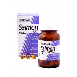 Health Aid - Salmon Oil 1000mg Έλαιο Σολομού - 60 κάψουλες