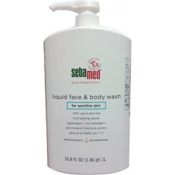 Sebamed - Liquid Face & Body Wash for Sensitive Skin Υγρό καθαρισμού προσώπου & σώματος - 1000ml