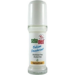 Sebamed - Balsam Deodorant Sensitive Roll-On Αποσμητικό για Ευαίσθητες επιδερμίδες χωρίς άλατα αλουμινίου - 50ml