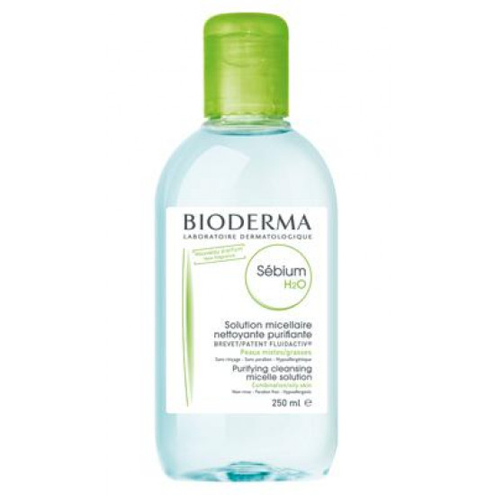 Bioderma - Sebium H2O Καθαριστικό προσώπου για λιπαρές/μικτές επιδερμίδες - 250ml