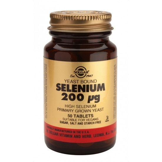 Solgar - Selenium 200μg - 50tabs