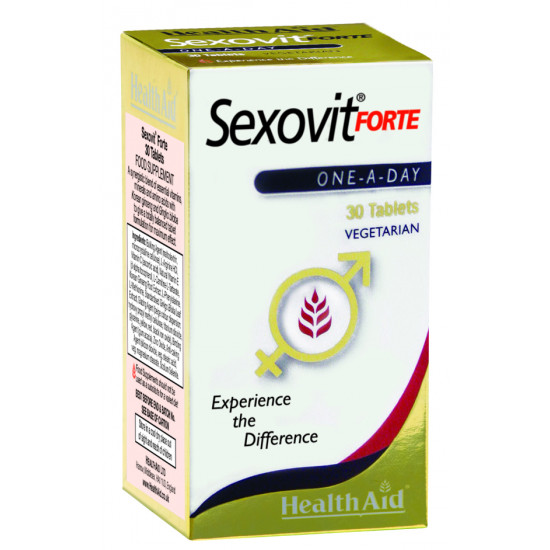 Health Aid - Sexovit Forte Unisex σύνθεση για τη libido - 30tabs
