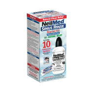 NeilMed - Sinus Rinse Starter Kit Σύστημα Ρινικών Πλύσεων για Ενήλικες - Συσκεύη + 10 Φακελάκια