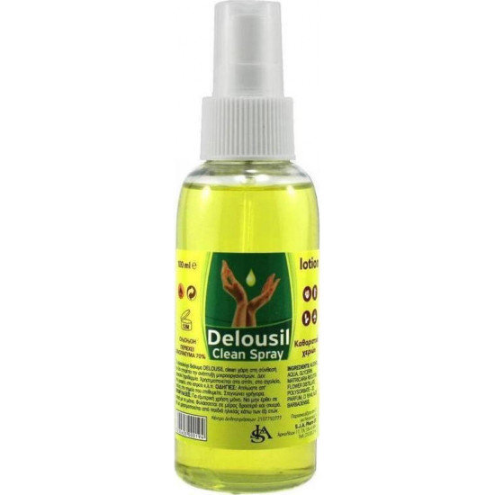 SJA Pharm - Delousil Clean spray Αλκοολούχο καθαριστικό χεριών - 100ml