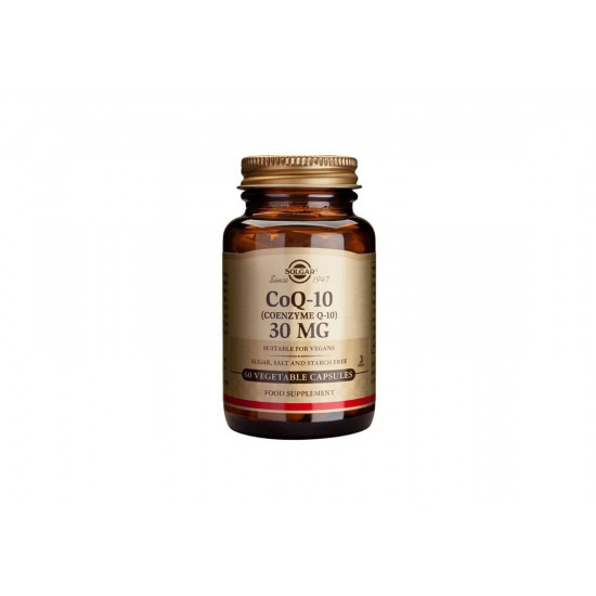 Solgar - Coenzyme Q-10 30mg - 60 φυτικές κάψουλες