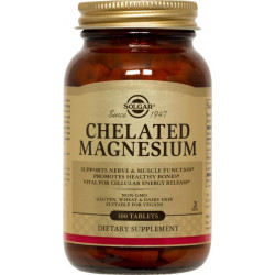 Solgar - Chelated Magnesium 100mg - 100tabs