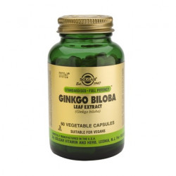Solgar - Ginkgo Biloba Leaf Extract - 60 φυτικές κάψουλες