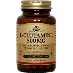 Solgar - L-Glutamine 500 mg - 50 φυτικές κάψουλες
