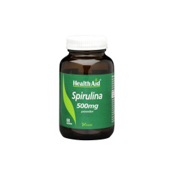 Health Aid - Spirulina Σπιρουλίνα 500mg - 60tabs
