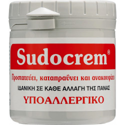 Sudocrem - Καταπραϋντική Κρέμα για την Αλλαγής της Πάνας με Αντιερεθιστικούς Παράγοντες - 250gr