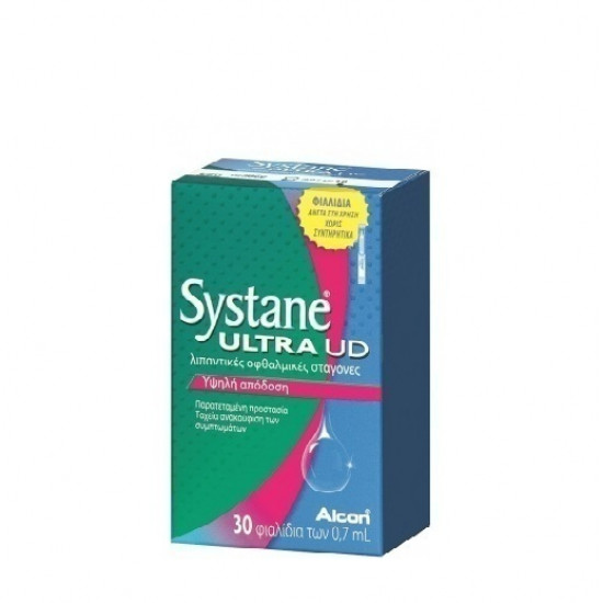 Alcon - Systane Ultra UD Λιπαντικές Οφθαλμικές Σταγόνες - 30x0.7ml