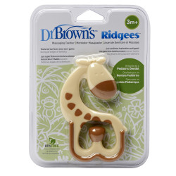 Dr. Brown's - Ridgees κρίκος οδοντοφυΐας καμηλοπάρδαλη - 1 τεμάχιo