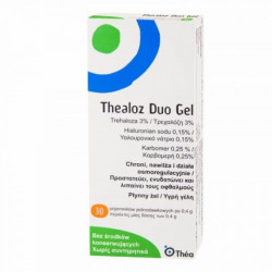 Thea Synapsis - Thealoz Duo Gel Γέλη για την ξηροφθαλμία 30 μονοδόσεις x 0.4gr