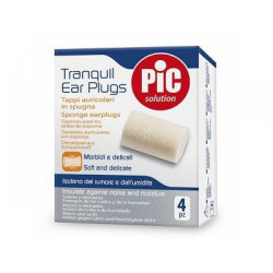 Pic - Tranquil Ear Plugs Ωτοασπίδες Σπόγγου - 4τμχ