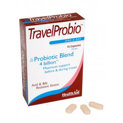 Health Aid - Travel Probio Προβιοτικά - 15caps