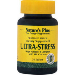 Natures Plus - Ultra Stress Συμπλήρωμα διατροφής για τη καταπολέμηση του σωματικού στρες - 30tabs