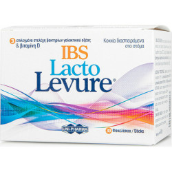 Uni-Pharma - Lacto levure ibs Συμπλήρωμα προβιοτικών για άτομα με σύνδρομο ευερέθιστου εντέρου - 30 φακελίσκοι