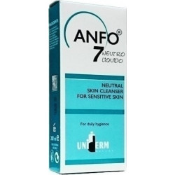 Uniderm Hellas - Anfo 7 Liquid Ουδέτερο δερμοκαθαριστικό για ευαίσθητα δέρματα - 200ml