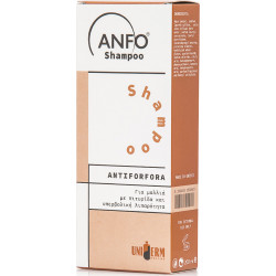 Uniderm Hellas - Anfo Shampoo Antiforfora Αντιπιτυριδικό Σαμπουάν - 200ml