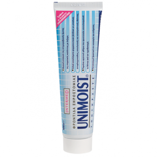 Intermed - Unimoist Toothpaste Οδοντόπαστα για την φροντίδα της ξηροστομίας - 100ml