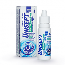Intermed - Unisept Buccal Drops Στοματικές σταγόνες - 15ml