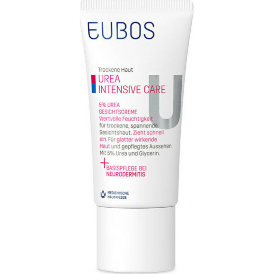 Eubos - Urea Intensive Care 5% Urea Face Cream Ενυδατική Κρέμα Προσώπου - 50ml