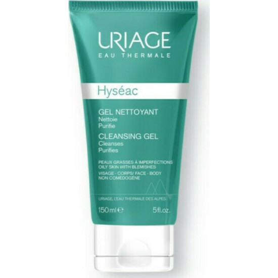 Uriage - Hyseac Anti-blemishing Cleansing Gel Τζελ καθαρισμού για μικτό έως λιπαρό δέρμα - 150ml