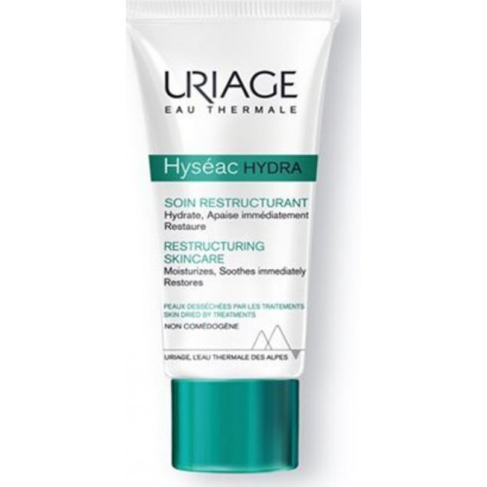 Uriage - Hyseac hydra restructuring skincare Κρέμα για την ξηρότητα από θεραπείες ακμής - 40ml