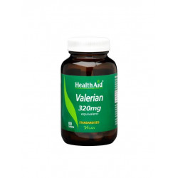 Health Aid - Valerian ταμπλέτες  Βαλεριάνα εκχύλισμα  320mg - 60tabs