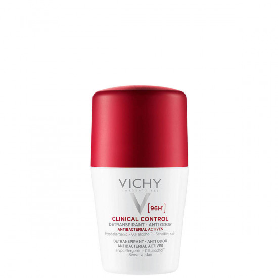 Vichy - Clinical Control 96h Roll-On Αποσμητικό για Ευαίσθητες Επιδερμίδες - 50ml