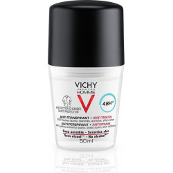 Vichy - Homme V Anti-Transpirante 48h Sensitive Skin Roll-On Κατά της εφίδρωσης Δεν λεκιάζει - 50ml