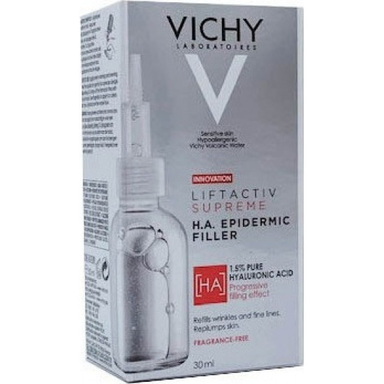 Vichy - Liftactiv supreme H.A epidermic filler Για μείωση των ρυτίδων & αναπλήρωση της πυκνότητας - 30ml