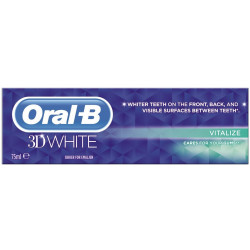 Oral-B - 3D White Vitalize Λευκαντική Οδοντόκρεμα - 75ml