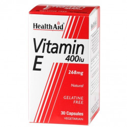 Health Aid - Vitamin E 400IU - 30veg caps