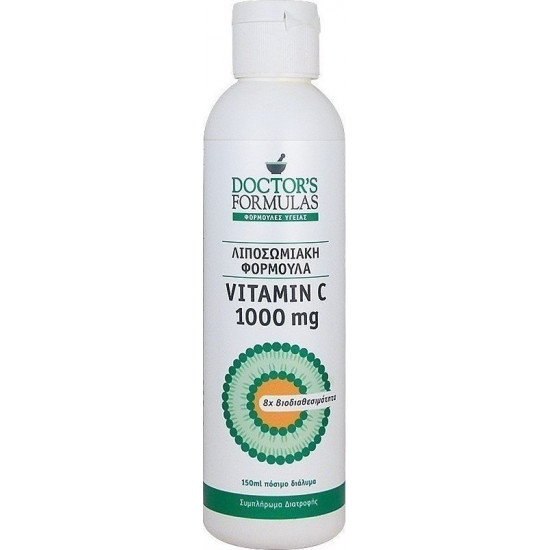 Doctor's Formulas - Vitamin C 1000mg Λιποσωμιακή φόρμουλα Βιταμίνης C - 150ml