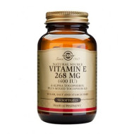 Solgar - Vitamin Ε 268MG 400iu Βιταμίνη E - 50 μαλακές κάψουλες