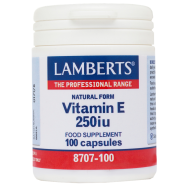 Lamberts - Vitamin E 250iu - 100caps