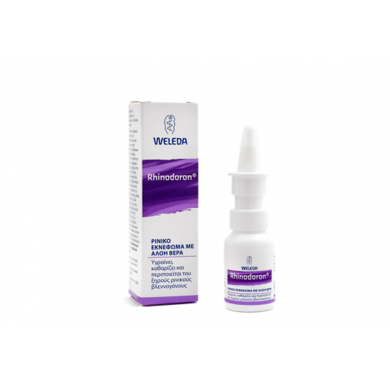 Weleda - Rhinodoron Nasal Spray Ρινικό Σπρέϋ με Αλόε Βέρα - 20ml Weleda - Rhinodoron Nasal Spray Ρινικό Σπρέϋ με Αλόε Βέρα - 20ml